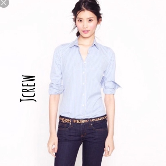 J. Crew Tops - HABERDASHERY by J.crew Pink Button Down 💕😋